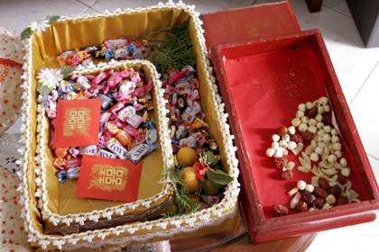 Bunch of candies & The Pheng Kem Box